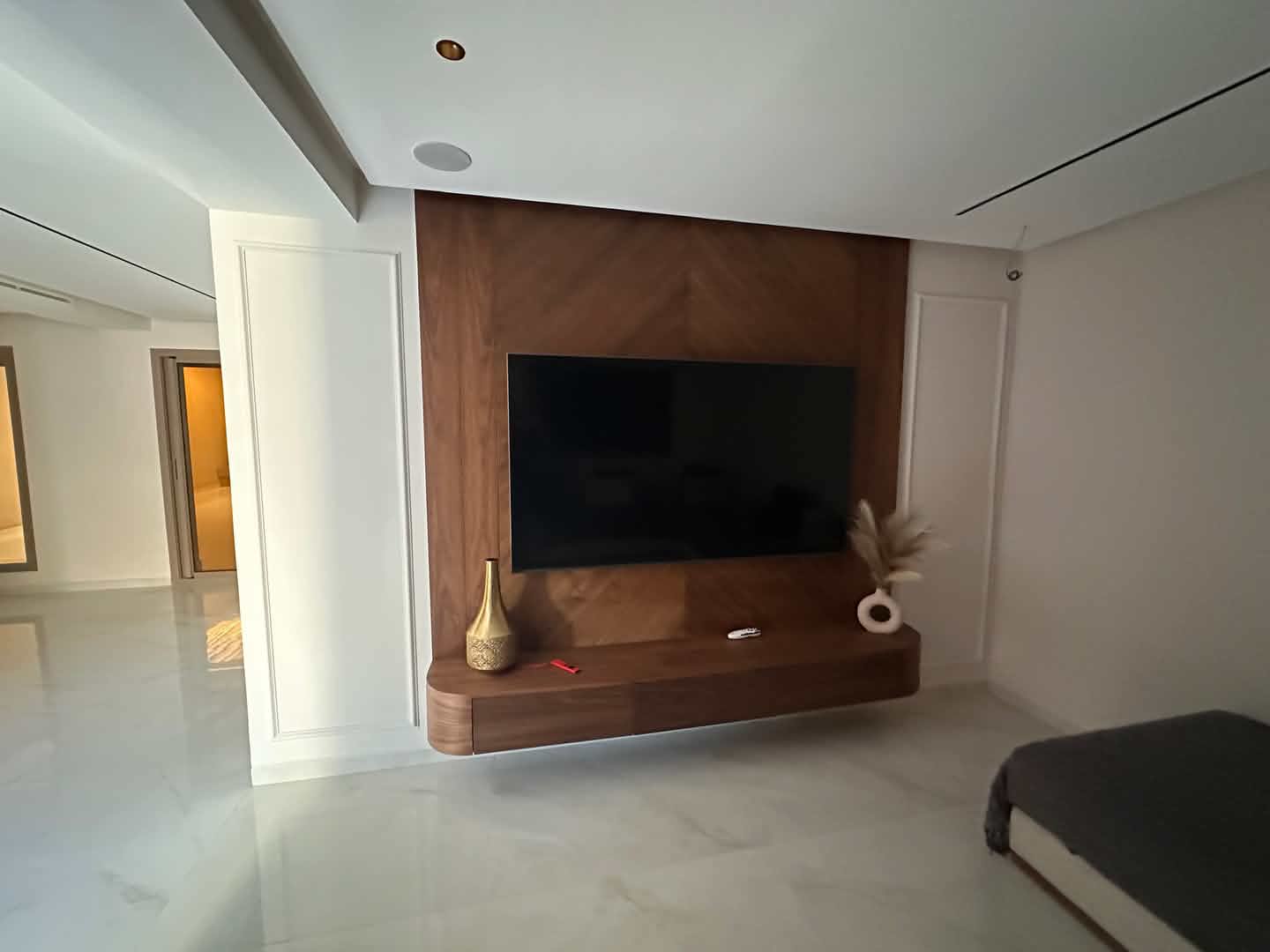 TINK HOME — Meuble TV — réalisation 02 à Agadir